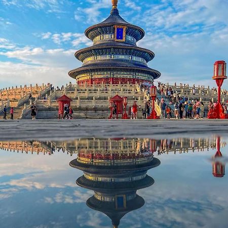 East Sacred Hotel ᴸᴱo---Foreign Accept---Tourism Service English-Speaking 丨 Near Tiananmen Forbidden City丨very Close To Metro Zhangzizhong And Beixinqiao 丨european Foot Ball English丨free Advance Tickets And Laundry Drying Service Coffee Snacks Pekin Zewnętrze zdjęcie
